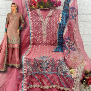 shine in party with blush pink salwar suit
